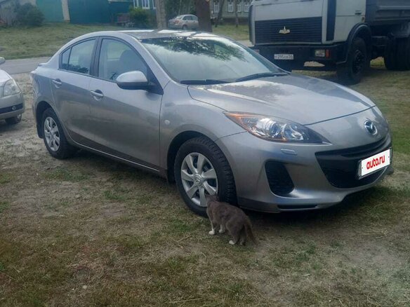 2013 Mazda 3 II (BL) Рестайлинг, серый, 1300000 рублей