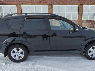 2011 Mitsubishi Outlander II Рестайлинг, чёрный, 1250000 рублей, вид 4