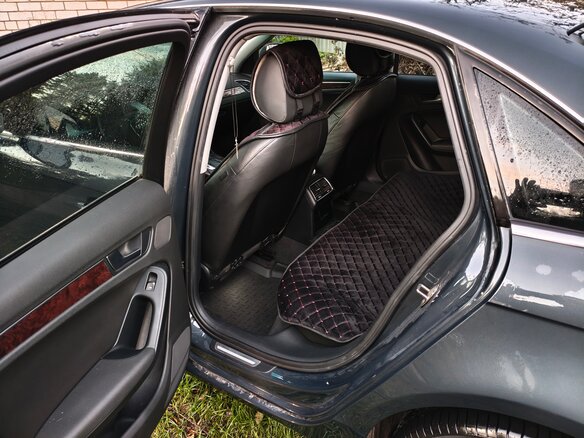2008 Audi A4 IV (B8), серый - вид 9