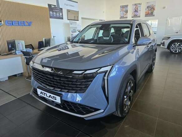 2025 Geely Atlas II, голубой, 3449990 рублей
