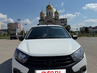 2019 Lada (ВАЗ) Granta I Рестайлинг, белый, 450000 рублей, вид 2