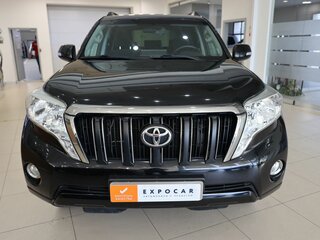 2017 Toyota Land Cruiser Prado 150 Series Рестайлинг 1, чёрный, 3300000 рублей, вид 1