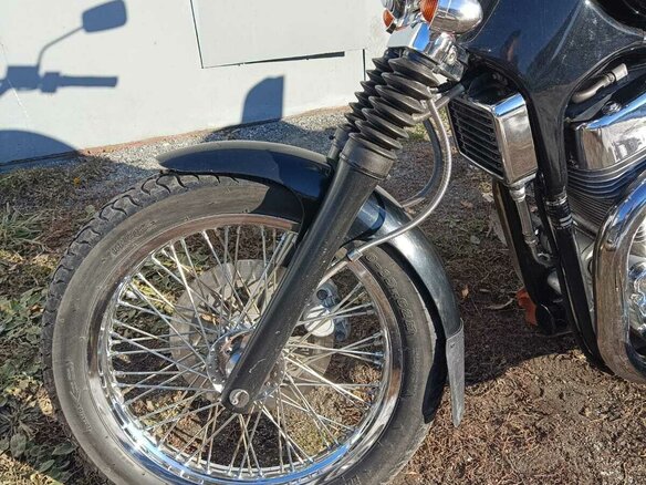 1992 Suzuki Intruder VS 1400, чёрный, 480000 рублей - вид 9