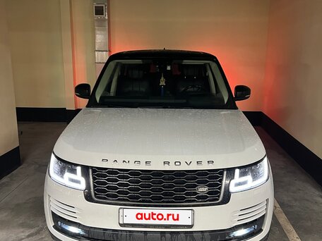 2019 Land Rover Range Rover IV Рестайлинг, белый, 7250000 рублей, вид 2