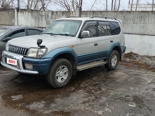 1996 Toyota Land Cruiser Prado 90 Series, серый, 1200000 рублей, вид 1