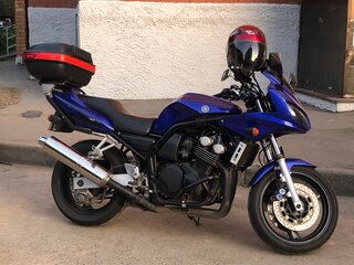 2003 Yamaha FZS600 Fazer, синий, 400000 рублей, вид 1