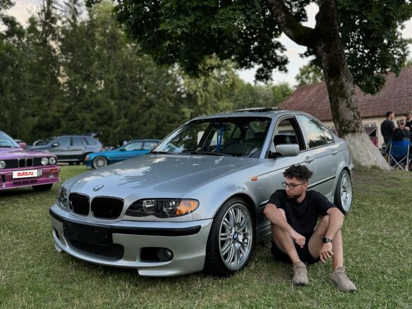 2001 BMW 3 серии 320d IV (E46) Рестайлинг, серый, 860000 рублей - вид 10
