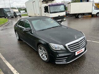 2019 Mercedes-Benz S-Класс 350 d Long VI (W222, C217) Рестайлинг, чёрный, 4290000 рублей, вид 2