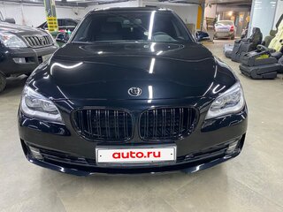 2013 BMW 7 серии Long 750Ld xDrive V (F01/F02/F04) Рестайлинг, чёрный, 2700000 рублей, вид 3