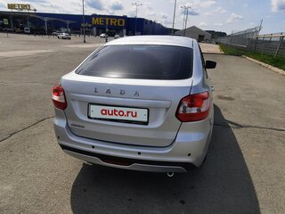 2022 Lada (ВАЗ) Granta I Рестайлинг, серебристый, 620000 рублей, вид 2