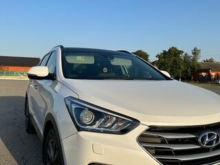 2017 Hyundai Santa Fe III Рестайлинг, белый, 2370000 рублей, вид 1