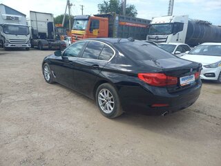 2019 BMW 5 серии 520i VII (G30/G31/G38), чёрный, 3565000 рублей, вид 4