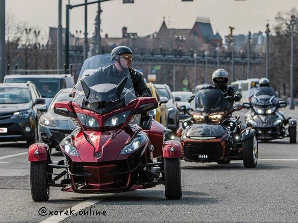 2010 BRP Can-Am Spyder, пурпурный, 1240000 рублей - вид 6