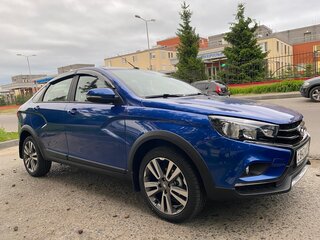 2021 Lada (ВАЗ) Vesta I, синий, 1270000 рублей, вид 2