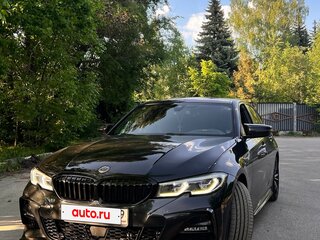 2020 BMW 3 серии 320d xDrive VII (G2x), чёрный, 3300000 рублей, вид 3