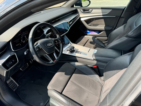 2018 Audi A7 55 TFSI II (4K), синий, 5500000 рублей - вид 10
