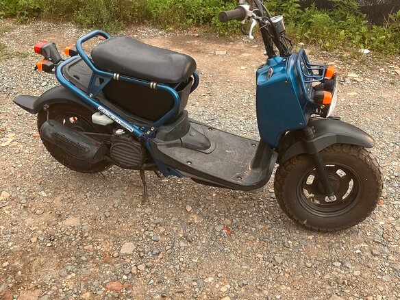 2010 Honda Zoomer, синий, 80000 рублей - вид 7