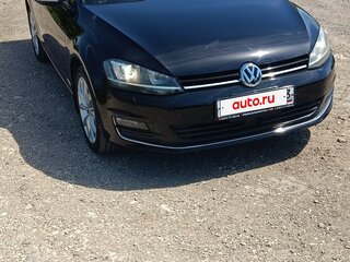 2015 Volkswagen Golf VII, чёрный, 1474000 рублей, вид 1