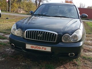 2005 Hyundai Sonata ТагАЗ IV (EF) Рестайлинг, чёрный, 800000 рублей, вид 1