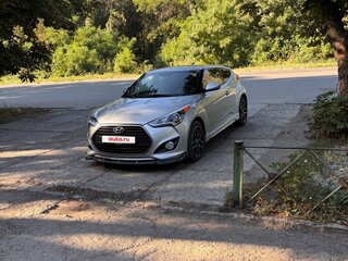 2016 Hyundai Veloster Turbo I Рестайлинг, серебристый, 2000000 рублей, вид 1