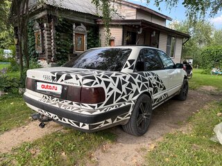1991 Audi 100 IV (C4), белый, 275000 рублей, вид 3