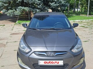 2013 Hyundai Solaris I, чёрный, 660000 рублей, вид 1