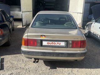 1993 Audi 100 IV (C4), жёлтый, 100000 рублей, вид 3