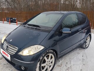 2005 Mercedes-Benz A-Класс 150 II (W169), синий, 500000 рублей, вид 1