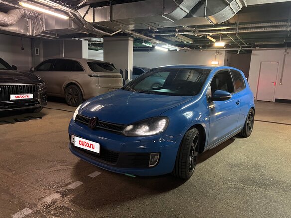 2011 Volkswagen Golf GTI VI, синий, 1060000 рублей - вид 6