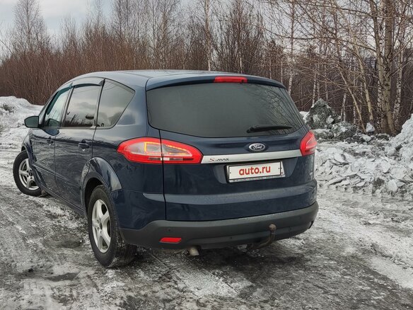 2010 Ford S-MAX I Рестайлинг, синий, 1150000 рублей - вид 6