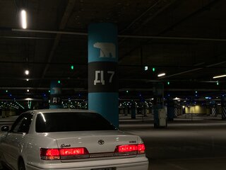 1999 Toyota Mark II VIII (X100), белый, 580000 рублей, вид 2