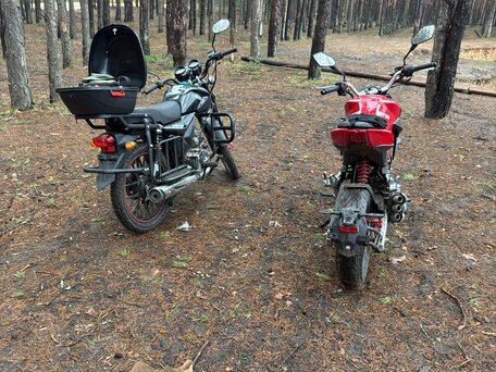 2025 E-Moto YH50QT, красный, 120000 рублей, вид 2
