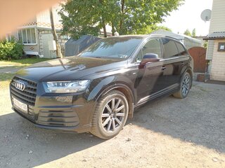 2017 Audi Q7 II (4M), чёрный, 4090000 рублей, вид 1