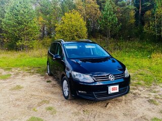 2012 Volkswagen Sharan II, чёрный, 1190000 рублей, вид 3