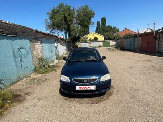 2008 Hyundai Accent ТагАЗ II, синий, 270000 рублей, вид 1