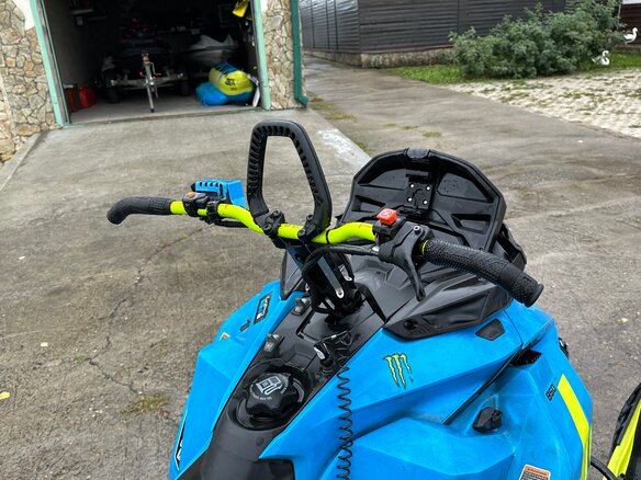 2018 BRP Ski-Doo Summit 850, голубой, 1200000 рублей - вид 6