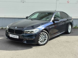 2018 BMW 5 серии 520d xDrive VII (G30/G31/G38), чёрный, 2699000 рублей, вид 2