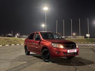 2012 Lada (ВАЗ) Granta I, красный, 230000 рублей, вид 3