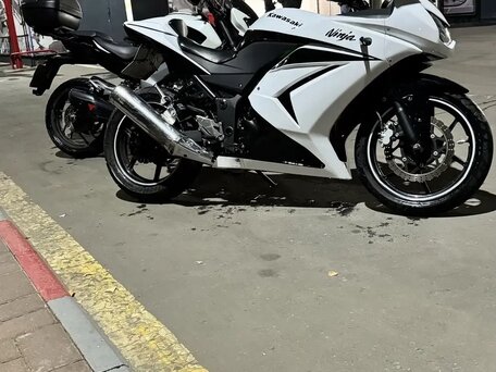 2008 Kawasaki Ninja 250R, белый, 259000 рублей, вид 2