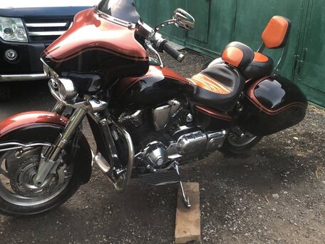 2005 Honda VTX 1800, оранжевый, 850000 рублей, вид 3
