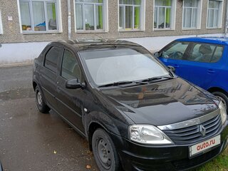 2011 Renault Logan I Рестайлинг, чёрный, 550000 рублей, вид 2