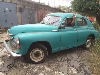 1953 ГАЗ М-20 «Победа», зелёный, 200000 рублей, вид 1