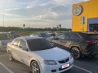 2001 Mazda Familia VIII (BJ), белый, 350000 рублей, вид 5