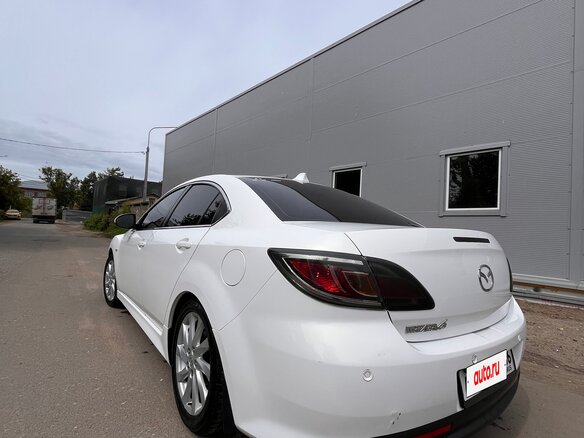 2010 Mazda 6 II (GH) Рестайлинг, белый, 840000 рублей - вид 5