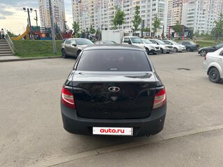 2014 Lada (ВАЗ) Granta I, чёрный, 500000 рублей, вид 5