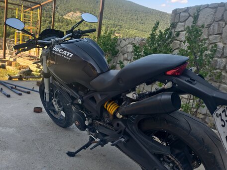 2012 Ducati Monster 696, чёрный, 390000 рублей, вид 1
