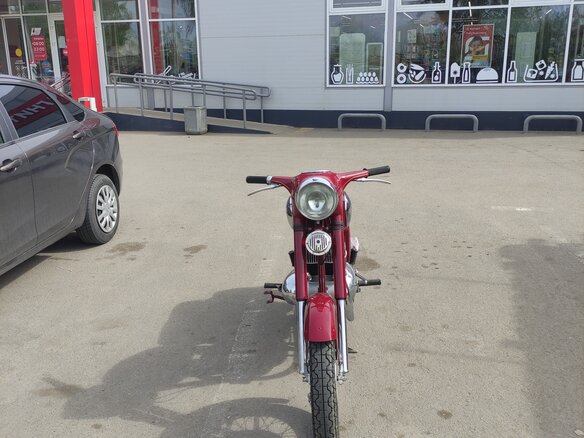 1973 Jawa 350/360, красный, 1200000 рублей - вид 6
