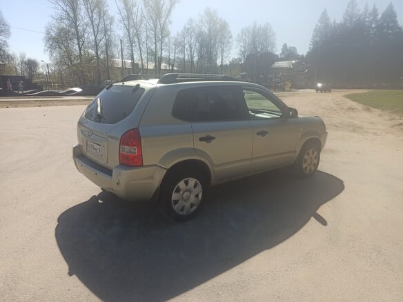 2008 Hyundai Tucson I, серебристый, 750000 рублей - вид 5