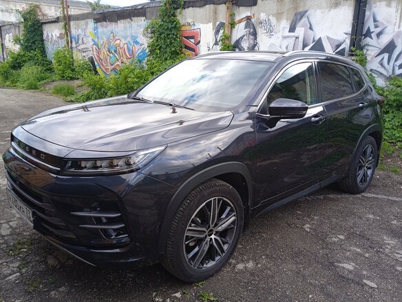 2022 Exeed LX I Рестайлинг, серый, 1850000 рублей