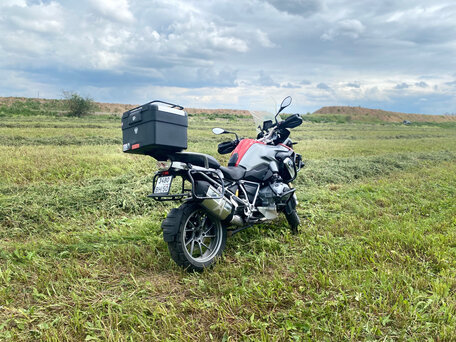 2014 BMW R 1200 GS, красный, 910000 рублей, вид 4